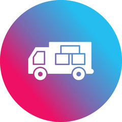 Logistics Car Icon