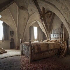 Medieval Castle Bedroom