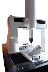 Precision Measuring Machine in Manufacturing Factory