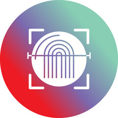 Fingerprint Scanner Icon