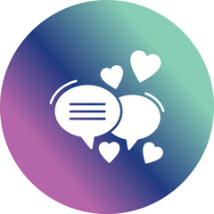 Love Chat Icon
