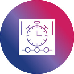 Obraz premium Time Icon