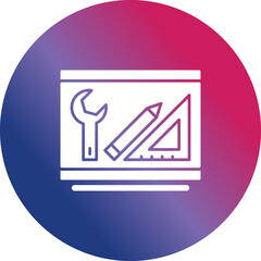Fototapeta premium Tools Icon