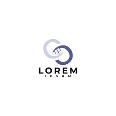 Fototapeta premium business logo vector design template illustration