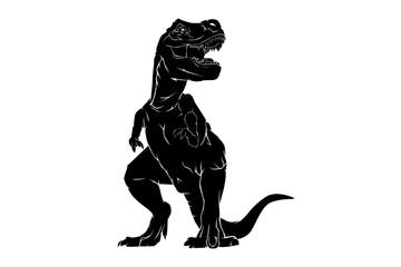 tyrannosaurus silhouette