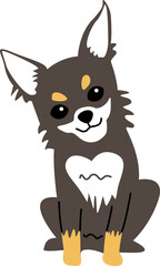 chihuahua illustration