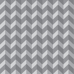 Seamless Grey geometric pattern vector.