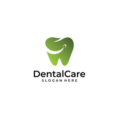 dental care logo vector illustration