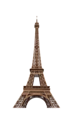 Foto op Plexiglas Eiffeltoren eiffeltoren geïsoleerd