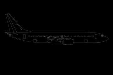 Avión de pasajeros bimotor B-737