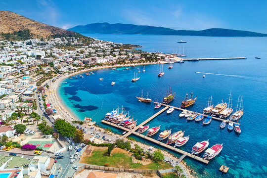 Beautiful landscape of Bodrum, Turkey