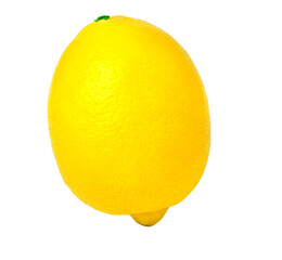 Lemon isolated on transparent background