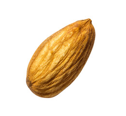 almonds isolated on transparent background,