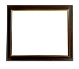 vintage wood frame