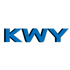 KWY letter logo design on background KWY creative initials letter logo concept. KWY letter design

