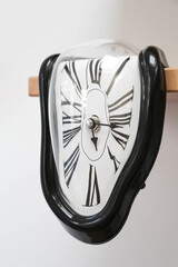 Decorative clocks drain off the shelf. The clock is a symbol of the impermanence of time. Free...