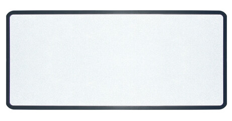 Plaque métallique réfléchissante 