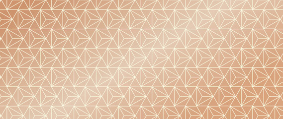 Japanese patterns background vector. Abstract geometric shape, grid vector patterns and swatches. Luxury oriental wallpaper design for fabric, wallpaper, banners, prints and wall arts.