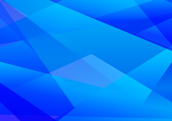 Fractal abstract background blue geometric reflection textured backdrop flyer poster wallpaper illustration