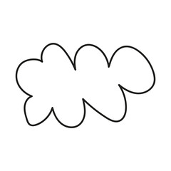 abstract sky cloud cartoon background