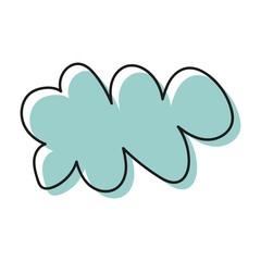 abstract sky cloud cartoon background