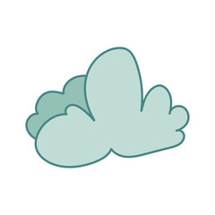 abstract sky cloud cartoon background