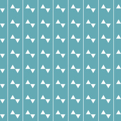 Simple geometric background with triangle, colored green emerald vector illustration for design