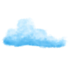 abstract cloud sky watercolor style