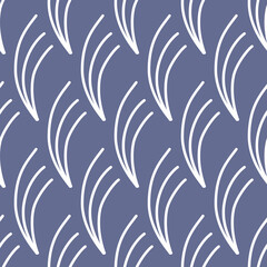 Organic twig grass purple seamless pattern vector abstract