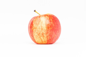 red apple isolated on white background