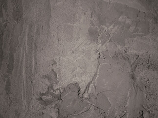 Texture of fresh concrete or cement wall on construction site