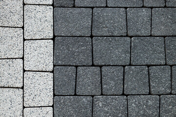 gray pavement top view seamless