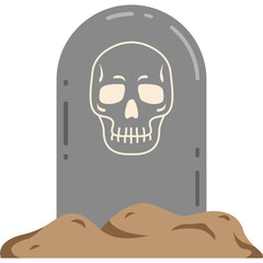 burial cemetery to go trick or treating cartoon character png file.