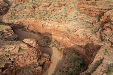 rift valley in the gobi in Xinjiang China