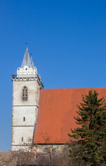 Fototapeta na wymiar Historic St. John church in spa town Bad Salzelmen, Germany