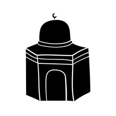 islamic ramadan doodle decoration