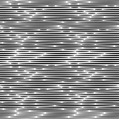 black and white striped seamless pattern