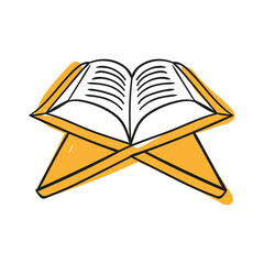 islamic ramadan doodle decoration