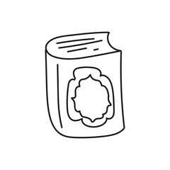 islamic ramadan doodle decoration