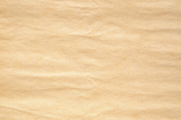 Old crumpled brown vintage paper texture background