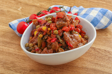 Roasted pork with oyster sauce