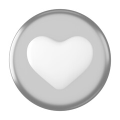 3D like icon. 3D element.