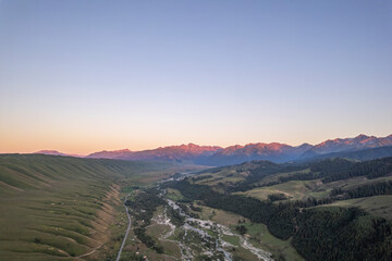 beautiful scenery in Xinjiang China
