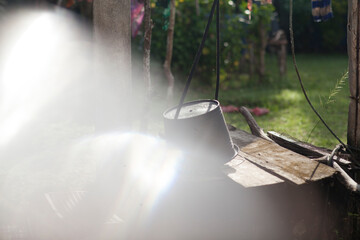 foreground white light