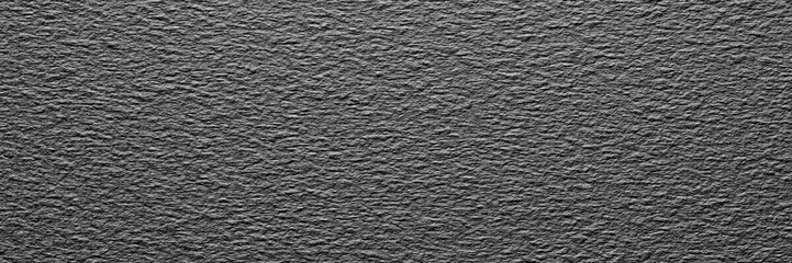 Abstract texture stone background. Volumetric black rock background, banner. 3d rendering. Stone wall. Old weathered crumbling surface