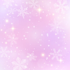 Sparkling background with bokeh and sparkles. Holiday glowing silver lights with sparkles. Festive defocused lights