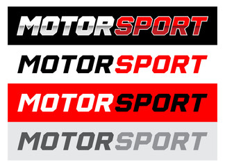 Motorsport Logo Vector Car Decal Sticker