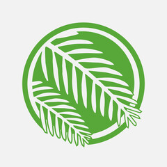 palm leaf icon