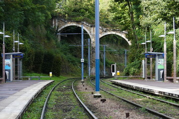 Tramway, t2, Train, Station , Nature
