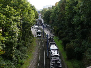 Tramway, t2, Train, Station , Nature